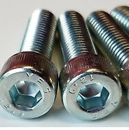 6mm Socket Head Cap Screws High Tensile Zinc Plated